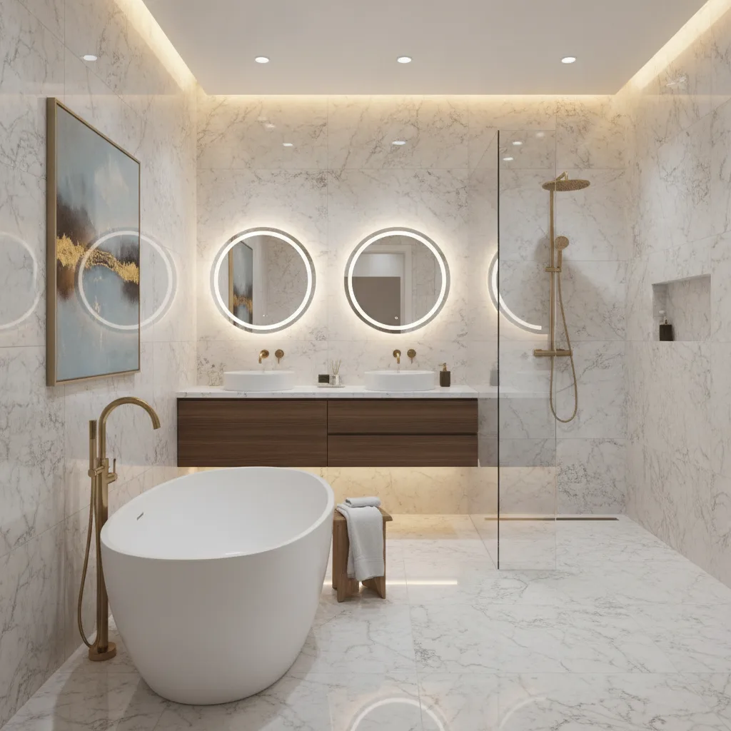 Luxuriöses Badezimmer