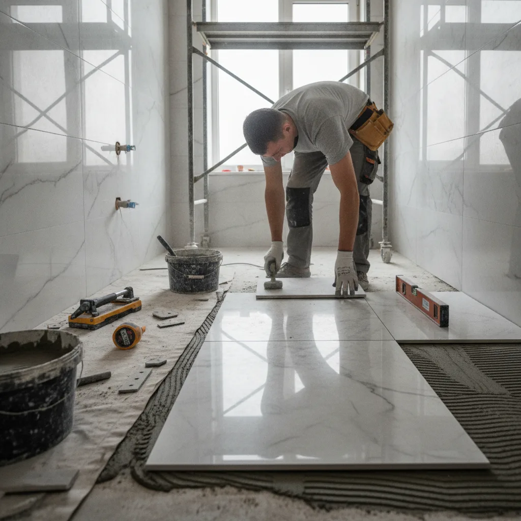 Badsanierung in Arbeit